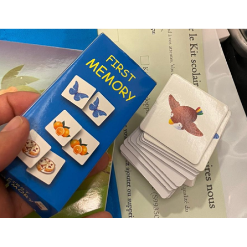 16 Pairs Card BOX Memory Game